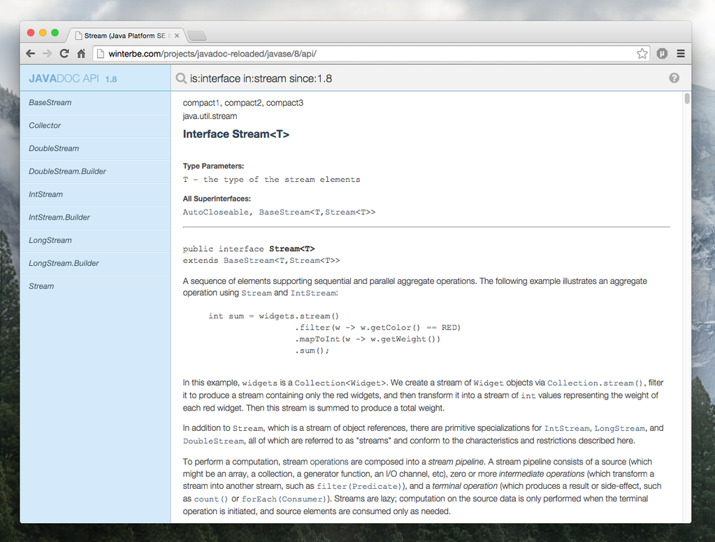 Javadoc Reloaded